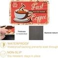 thumbnail image 3 of Coffee Dish Drying Mats for Kitchen Counter Absorbent Fast Dry Dish Drainer Rack Mats for Dishes Utensils Pot and Pan, Kitchen Accessories 20"x12", 3 of 7