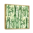 thumbnail image 3 of Designart 'The Forest of Bamboo Branches I' Tropical Framed Canvas Wall Art Print, 3 of 5