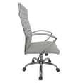 thumbnail image 4 of Furniture of America Damse Faux Leather Large Adjustable Office Chair in White, 4 of 9