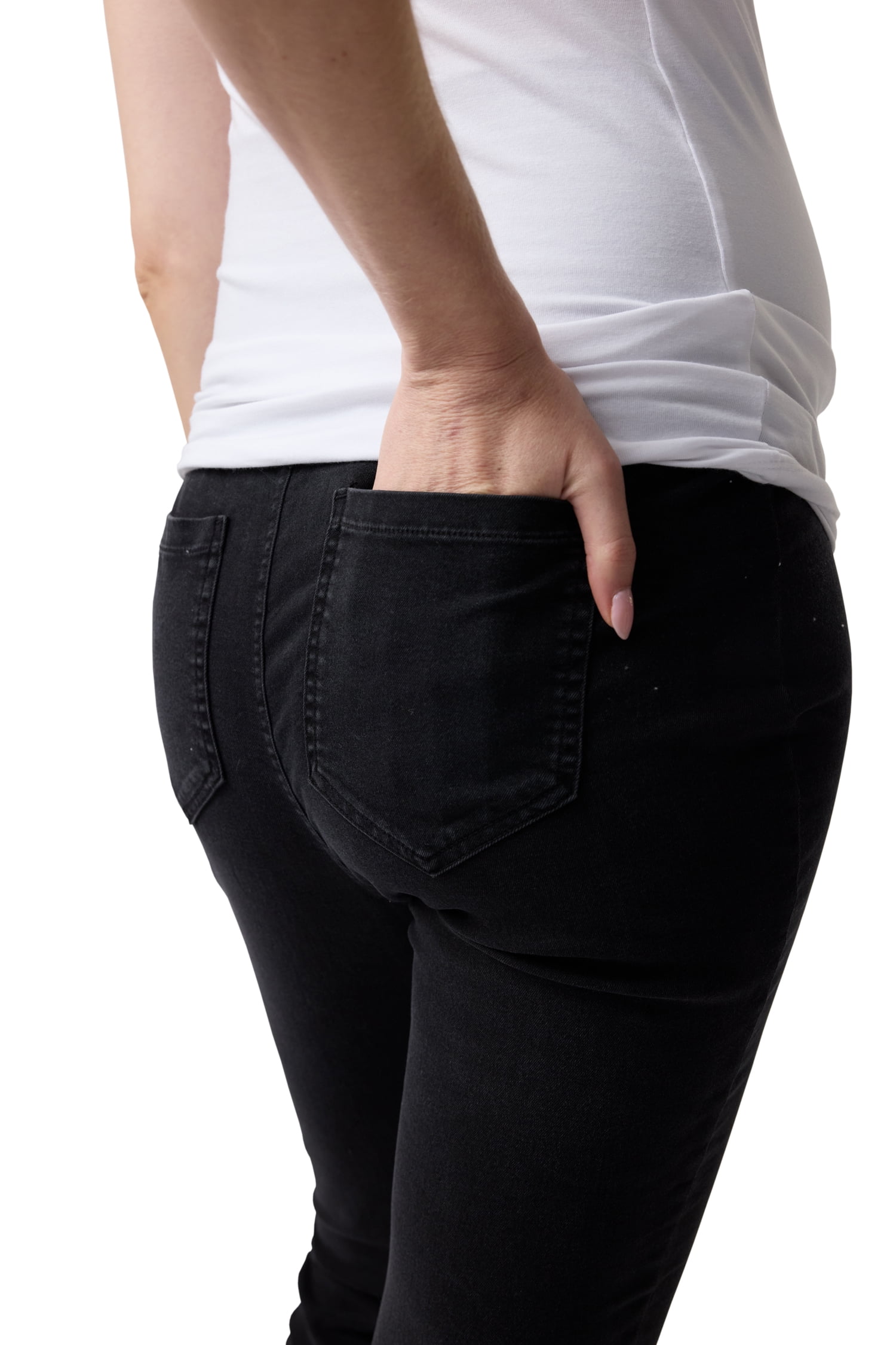 Ingrid & Isabel For Every Belly Women's Maternity Over The Belly Skinny Jegging, Sizes S-XXL