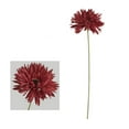 thumbnail image 2 of Ikeay Simulation Brushed Gerbera Chrysanthemum Single Stem Silk Flower, Minimalist Home Office Wedding Decoration, Realistic Artificial Flower, 2 of 4