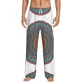 thumbnail image 2 of Goofa Mandala Printed Soft Pajama Pants for Men, Wide Leg Comfy Casual Lounge Yoga Pants-X-Large, 2 of 9