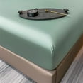 High End Egyptian Cotton Fitted Sheet Solid Color Bed Linen Sheets