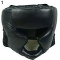 thumbnail image 4 of Opolski Faux Leather Boxing Martial Arts MMA Helmet Head Guard Headgear Head Protection, 4 of 7