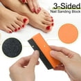 thumbnail image 4 of Uxcell 8pcs Nail Files Block 120 Grit Rectangular Art Care Nail Buffer Block Tool for Acrylic Nail Shine Polishing Buffer, 4 of 7