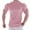 Pink, variant on NGTEVOOS Men's Fitness Short-sleeved Sports Quick Dry T-shirt Stretch Training Clothes