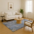 thumbnail image 7 of Addison Rugs Mayfield Premium Machine Washable Transitional Floral Denim Rectangle Rug, 8' x 10', 7 of 7