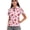 Strawberry, variant on Garronmavis Women's Golf Shirt Zip Up Short Sleeve Tennis Shirts Collared Shirts Sports Workout Tops Womens Fruit Golf Shirt, Cute Strawberry, Size XS