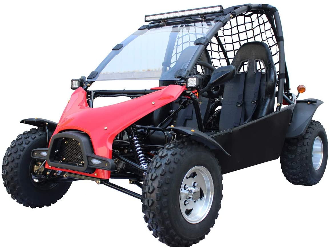 Massimo Go Kart J200 2 Seat for Kids Adults Trail Master Red Walmart