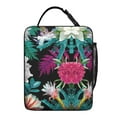 thumbnail image 5 of Floral Botanical Lunch Bag with Hummingbird and Rose Print, Insulated and Leakproof Lunch Tote for Women, Work, School, Spring and Autumn Outdoor Events, 5 of 6