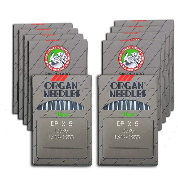 Teamwork 10 ORGAN 135X7 SIZE# 16 / 100 LOCKSTITCH NEEDLES 135X5 DPX7 134R