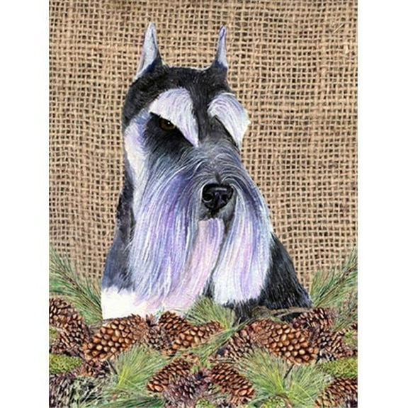 11 x 15 in. Schnauzer Garden Size Flag