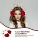 thumbnail image 2 of Halo Goddess Diadema de la cabeza de la Diosa Flor Cosplay Diadema de cosplay para Lady, 2 of 5