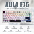 thumbnail image 2 of Teclado mecánico EPOMAKER x Aula F75 Gasket 75% RGB, 2 of 8