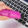 thumbnail image 4 of Desktop Vacuum Cleaner, Intelligent Cooling Mini Nail Dust Vacuum Negative Pressure Brush Head Large Suction  For Pet Hair Green,Blue, 4 of 8