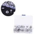 thumbnail image 4 of Snaps Fastener Screw Snaps Heavy Duty Metal Snaps Button Kit Tent Boat Sofa Accessory with Storage Box and Tool, 4 of 8