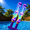 2 Pack, variant on Glowing Rainbow LED Water Blaster – Firework Spray Soaker with LED Lights, Pool Party Outdoor Summer Fun