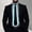 Clear, variant on LED Light Up Tie for Men Glowing Party Accessory Novelty Fashion Statement Weddings Night Events Purple One Size