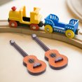 thumbnail image 4 of MOVTOTOP 3pcs Simulation Musical Instruments Mini Guitar Models Doll House Instrument, 4 of 8