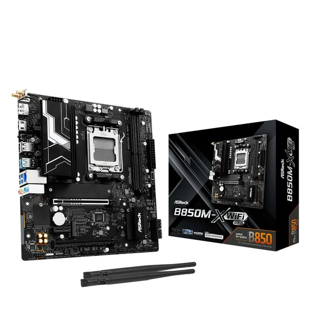 Placa madre ASRock B850M-X WiFi R2.0 AM5 micro-ATX DDR5
