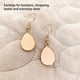 thumbnail image 5 of Qarigey 1 par de pendientes colgantes en forma de gota de agua, accesorios de joyería, decoraciones para mujer, gota de oreja de aleación para niñas, Type3 NO3 Qarigey AP009623-06B, 5 of 6