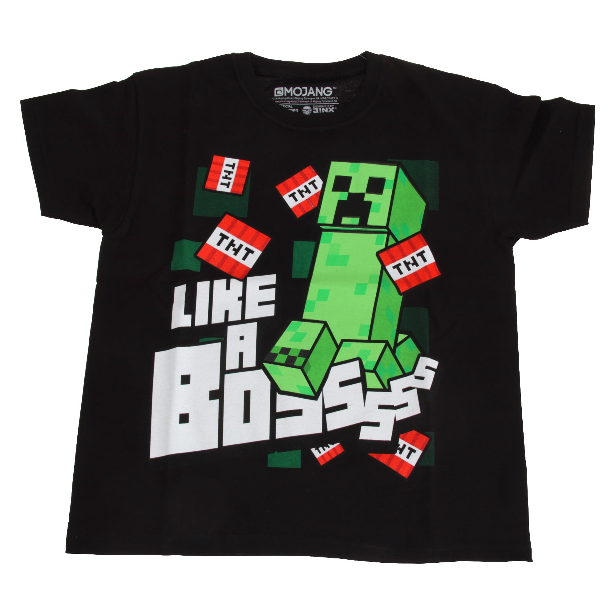 T shirt minecraft 12 ans