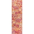 thumbnail image 3 of JONATHAN Y CONTEMPORARY POP 2 x 8 Runner Rug, Modern Abstract - Pink/Orange, CTP108C-28, 3 of 9