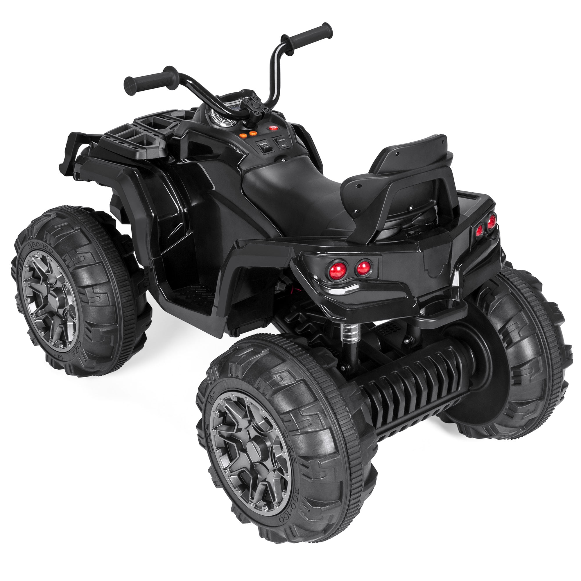 best choice products kids atv quad 4 wheeler ride on with 12v battery