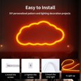 thumbnail image 4 of WANGQ LED Strip White 16.4ft/5m Neon Strip 12V Silicone Waterproof Flexible LED Neon Rope Light (Power Adapter Not Included), 4 of 7
