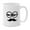 Funny Cartoon Moustache Faces, variant on WIRESTER 11oz 325ml Ceramic Tea Cup Coffee Mug With Handgrip For Gift, Birthday, Anniversary, Christmas - Cute Cartoon Face Expression