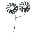 thumbnail image 3 of 4 Pair Graphics Card Fan 85mm Ha9010H12F-Z 4Pin Cooler Fan for Gtx 1060 Oc 6G Gtx 960 P106-100 P106 Gtx1060 Gtx960, 3 of 4