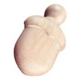 thumbnail image 2 of Adorno pequeño de madera de durazno para puerta, bolso y llavero. Estilo A 10cmx6cm, 2 of 9