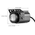 thumbnail image 2 of Shisuyan Motorbike Driving Light 2Pcs Led Lights Waterproof Yellow, 2 of 8