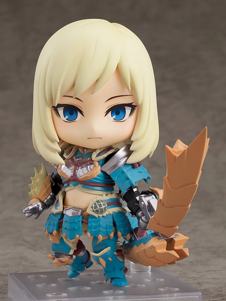 Hunter Female Zinogre Alpha Armor DX Hunter World Iceborne Nendoroid Figure - Walmart.com