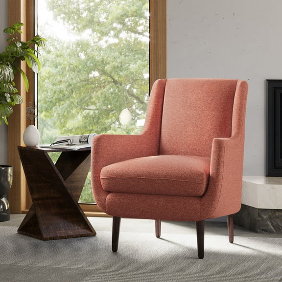 Jofran Theo Mid-Century Modern Contemporary Upholstered Accent Chair