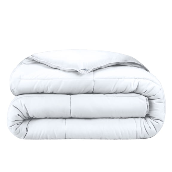 Bare Home Ultra-Soft 1800 Collection Down Alternative Comforter Duvet Insert - Oversized King, White