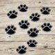 thumbnail image 4 of Parche bordado, pegatina de pata de gato, parches para coser, apliques bordados, conjunto para planchar, patas de perro, ropa, camiseta, pantalones vaqueros, chaqueta, falda, decoración DIY, 10 Uds. ER, 4 of 5