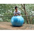 thumbnail image 5 of Exercise Ball (25.6in),Professional Yoga Stability Ball Chair Extra Thick Anti-Burst Support 660 lbs,with Quick Pump &Workout Guide for Home&Gym&Office, 5 of 5