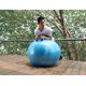 thumbnail image 5 of Silla de pelota de yoga, pelota de ejercicios con diseño a prueba de fugas, anillo de estabilidad y 2 bandas de resistencia ajustables para cualquier nivel de condición física, pelota suiza 1,5 veces más gruesa para el hogar, el gimnasio, la oficina y el embarazo (65 cm) Zhivalor Yoga y Pilates, 5 of 5