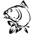 thumbnail image 2 of SPRING PARK Waterproof Carp Fishing Car Styling Stickers Truck Kayak Boat Decals Decoration, 2 of 6