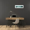 thumbnail image 3 of Tift, Jeff 14x6 White Modern Wood Framed Museum Art Print Titled - Northern Flight, 3 of 4