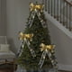 thumbnail image 1 of Lazo de Cinta Transparente para Decoración de Árbol de Navidad, Accesorio Colgante Brillante., 1 of 6