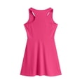 thumbnail image 6 of BOBOGOJP Girls Sleeveless Tennis Dress Kids Racerback Golf Dress School Sports Dresses Outfit with Shorts Pockets 5-14Y Hot Pink,Size 8-9 Years, 6 of 8