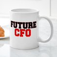 thumbnail image 3 of CafePress - Future Cfo Mug - 11 oz Ceramic Mug - Novelty Coffee Tea Cup, 3 of 4