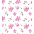 thumbnail image 3 of Ambesonne Flowers Duvet Cover Set, Floral Patterns Country, 2-Calking, Pink White, 3 of 7