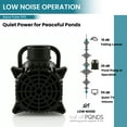 thumbnail image 5 of Half Off Ponds Aqua Pulse Submersible Pond Pump for Waterfalls, 550 GPH, 33 ft Cord, 5 of 7