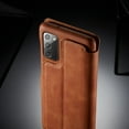 thumbnail image 6 of Dteck Folio Wallet Case For Samsung Galaxy Note 20 / Note 20 5G, Lightweight PU Leather Magnetic Flip Stand Case Hard Protective Cover,Brown, 6 of 9