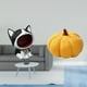 thumbnail image 2 of Estatua de gato, estatua de gato, cuenco para llaves, almohada de calabaza de Halloween, estatua de escritorio, juguete de peluche de resina y, 2 of 8