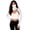 White, variant on QSAWXQZ Unisex 2 Piece Sun Protection Arm Sleeves with Neck Gaiter Mask Cooling Women Men Shrug Cover Up UPF 50 Breathable for Golf Cycling Driving Free Size