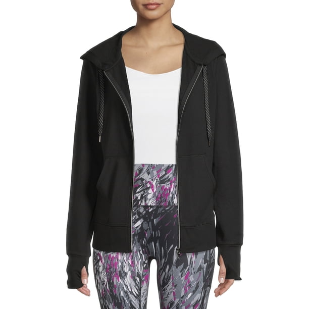Athletic Works Women's Active Super Soft Lightweight Zip Up Hoodie